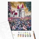 Картина по номерам Brushme Замок в полевых цветах 40x50 см BS3289 - изображение 2