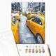 Картина за номерами Brushme Нью-Йорське таксі 40x50 см BS25434 - зображення 2
