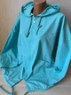 Ветровка женская с капюшоном на молнии SAINT VISH весна осень размер 56-58 (2XL) бирюзовая - - изображение 5