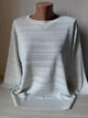 Футболка американка KISS ME тонка в'язка розмір 56-58 ( 2XL/3XL) молочний - зображення 2