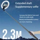 Штатив для смартфона з кільцевою LED-лампою AI-автовідстеженням P225Q 2,2 м Bluetooth 5.2 Type-C - зображення 8