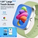 Смарт-часы Jugeman AMOLED с Bluetooth-звонками, 5ATM, пульсометром и 130+ спортивными режимами зеленый - изображение 6