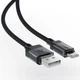 Дата кабель Acefast C12-04 USB to Type-C 3A (1.2m) (Black) (259844) - изображение 3
