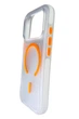 Чохол-накладка Tech21 для iPhone 15 Pro Max Transparent/Orange - зображення 4