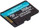 Карта пам'яті Kingston microSDXC 256GB Canvas Go! Plus G4 Class 10 UHS-I U3 V30 A2 (SDCG4/256GBSP) - зображення 2
