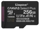 Карта пам'яті Kingston 256GB microSDXC Canvas Select Plus Gen3 (SDCS3/256GBSP) - зображення 1