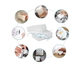 Меламінова губка для прибирання Sponge Cleaning Block Magic Erasing Foam 10 штук - зображення 3