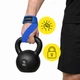 Лямки атлетические для тяги Cornix Lifting Straps XR-0506 Синие - изображение 4