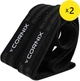 Лямки атлетические для тяги Cornix Lifting Straps XR-0503 Черные - изображение 7