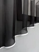 Кухонная тюль-арка VR-Textil № 1791т лен белый с черным 300х160 см (53-0209) - изображение 7