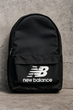 Рюкзак черный New Balance с большим белым логотипом, 17х43х29 см, 21 литр - изображение 7