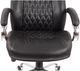 Кресло АКЛАС Луизиана MB (GB-242CC) (Кожа LC-A Black/PU Black) - изображение 10