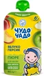 Упаковка пюре Чудо-Чадо Яблоко-персик натуральное без сахара с 5 месяцев 90 г x 16 шт (4820016253667) - изображение 3