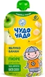 Упаковка пюре Чудо-Чадо яблоко-банан натуральное без сахара с 6 месяцев 180 г х 12 шт (4820016254640) - изображение 3