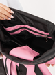 Стильний підлітковий рюкзак Sambag RollTop X із водовідштовхувального поліестеру з відділенням під ноутбук рожево-м’ятний - зображення 12