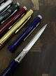 Ручка-нож 5005 сталь 65х13 складной мини нож ручка EDC туристический карманный нож для похода рыбалки Gorillas BBQ KN146 - изображение 7
