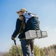 Килимок туристичний складаний одномісний IXPE Naturehike CNK2650WS010 з алюмінієвою плівкою, 200x60x2.3 см, жовтий - изображение 4
