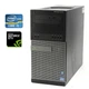 Игровой ПК Dell OptiPlex 9010 Tower / Intel Core i5-3470 (4 ядра по 3.2 - 3.6 GHz) / 16 GB DDR3 / 120 GB SSD + 500 GB HDD / nVidia GeForce GTX 1050, 2 GB GDDR5, 128-bit / DVD-RW / Win 10 Pro + Кабель питания б/у - изображение 1