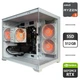 Игровой ПК Gamdias Aura GC10M V2 WH ARGB White Tower / AMD Ryzen 5 5600X (6 (12) ядер по 3.7 - 4.6 GHz) / 16 GB DDR4 / 512 GB SSD / nVidia GeForce RTX 5060, 8 GB GDDR7, 128-bit / 750W б/у - изображение 1
