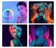 Кольцевая светодиодная LED лампа RGB MJ33 со штативом 2 метра пультом для селфи блогеров визажистов салонов профессиональной фотосессий съемки тик тока набор блогера лед кольцо мультиколор разноцветное 33 см - изображение 9