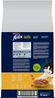 Сухой корм для взрослых кошек Purina Felix Doubly Delicious с курицей, индейкой и свёклой 10 кг (8445292289405) - изображение 4