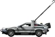 Колекційний конструктор Back to the Future «Машина часу Делоріан» (DeLorean Time Machine), 1872 деталі - зображення 7