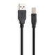 Кабель для принтера USB 2.0 AM/BM 1.8 m Vinga (VCPDCAMBM1.8BK) - изображение 3