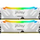 Модуль памяти для компьютера DDR5 32GB (2x16GB) 8000 MHz Renegade RGB White XMP Kingston Fury (ex.HyperX) (KF580C38RWAK2-32) - изображение 2