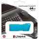 USB флеш накопитель Kingston 64GB DataTraveler Exodia M USB 3.2 Gen1 Aqua Blue (KC-U2L64-7LB) - изображение 5