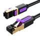 Патч-корд 1м, FTP cat 7 RJ-45 black Vention (ICABF) - изображение 7