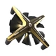 Кулер для корпуса Alseye X12 (Golden WK Push) (AS.04.03.0024) - изображение 6