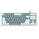 Клавіатура Aula F3287 Keycap KRGD Blue USB UA White/Grey (6948391240688) - зображення 2