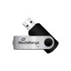 USB флеш накопитель Mediarange 16GB Black/Silver USB 2.0 (MR910) - изображение 3