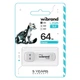 USB флеш накопичувач Wibrand 64GB Marten White USB 3.2 Gen 1 (USB 3.0) (WI3.2/MA64P10W) - зображення 3