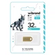 USB флеш накопитель Wibrand 32GB lynx Gold USB 2.0 (WI2.0/LY32M2G) - изображение 3