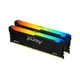 Модуль пам'яті для комп'ютера DDR4 32GB (2x16GB) 3200 MHz FURY Beast RGB Kingston Fury (ex.HyperX) (KF432C16BB2AK2/32) - зображення 3