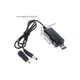 Кабель живлення USB to DC 3.5x1.35mm + 5.5x2.1mm 9V-12V Dynamode (KWS-912V) - зображення 5