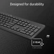 Клавіатура HP 230 Wireless UA Black (3L1E7AA) - зображення 4
