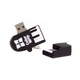 USB флеш накопитель ColorWay Piano 64 GB 3.0 Black (CW-USBPO64) - изображение 3