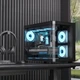 Корпус для ПК AeroCool P300C-G-BK-v1 Black (ACCS-PN02033.11) - изображение 2