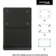 Чехол для планшета Armorstandart Silicone Hooks 10 Black (ARM59078) - изображение 3