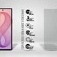 Гидрогелевая пленка ArmorStandart Anti-spy на внешний дисплей для Samsung Fold8 Ultra 5G (ARM93546) - изображение 2