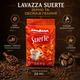 Зерновой кофе Lavazza Suerte 1000 г 1 кг купаж арабика робуста среднее обжаривание итальянская насыщенная крепкая горьковатая шоколадная ароматная для эспрессо капучино латте молочных кофейных напитков - изображение 3