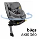 Автокресло Bugs Axis 360 Cloud Grey группа от 0 до 36 кг (4823056520034) - изображение 2