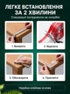Захисна силіконова стрічка на кути та торці меблів 4 м ширина 2 см Leluno прозорий захист для дітей від ударів, м'яка накладка-бампер на стіл Прозорий -COPY- - изображение 6