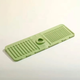 Дренажный коврик для смесителя LY-692 34×12 см, силиконовый, зеленый, коврик на раковину - изображение 2