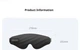 Светонепроницаемая маска для сна Dreamlight с 3D-анатомическим дизайном - Эргономичная маска-очки для глубокого сна, отдыха и путешествий (Черная) - изображение 2