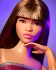 Лялька Барбі колекційна Пишна з довгим каштановим волоссям Barbie Signature Looks Modern Y2K Fashion, Curvy Long Brown Hair #24 (HRM16) - зображення 12