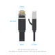 Патч-корд Vention ICGBL RJ45 Cat.7 плоский 10 м Черный (6922794796294) - изображение 13