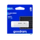 USB Flash Drive Goodram UME20 8GB White (TGD-UME20080W0R11) - зображення 1